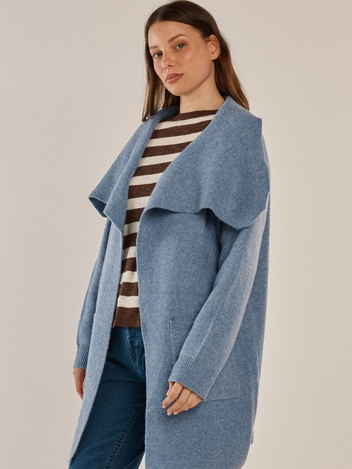 Abigail Cardigan - Cornflower Blue