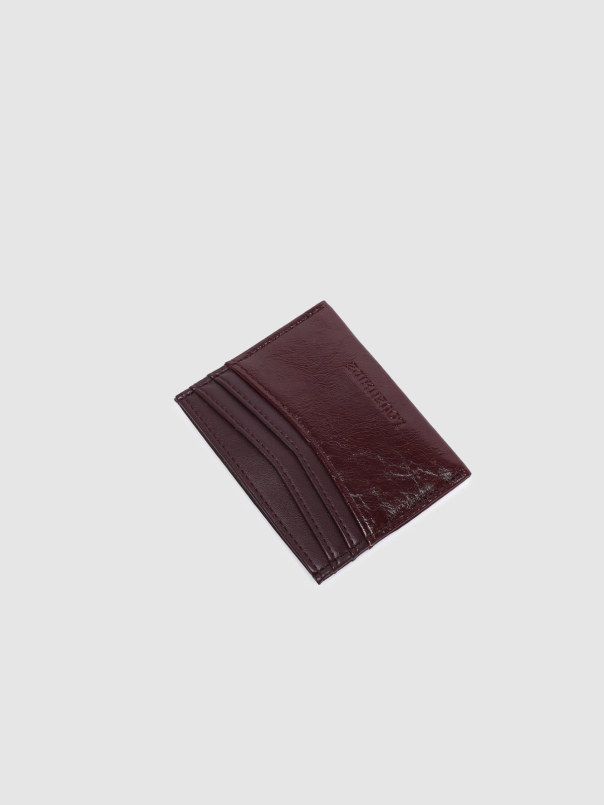 Ada Cardholder - Burgundy Patent