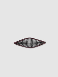 Ada Cardholder - Burgundy Patent