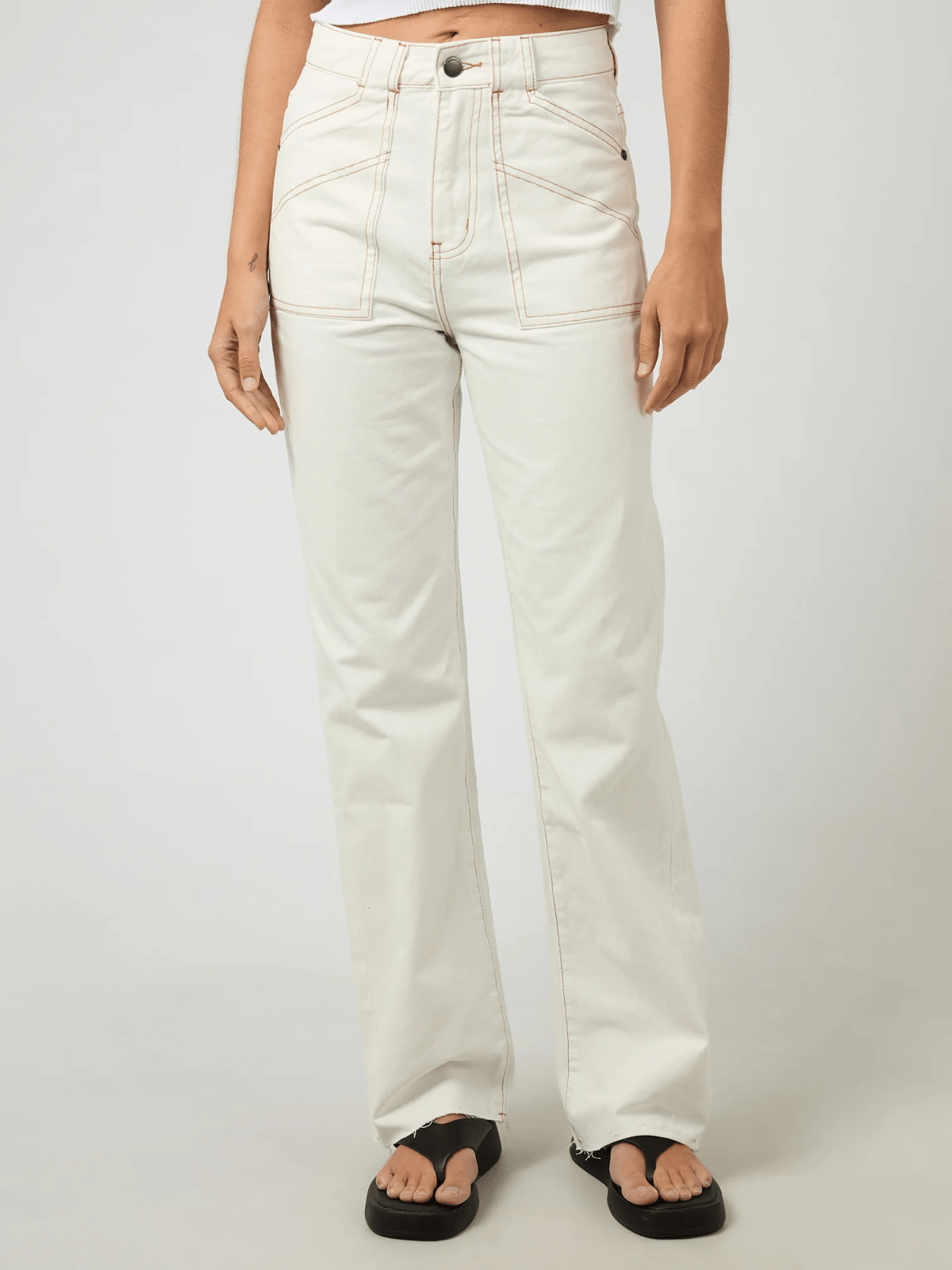 All About EveBecca Pant - Vintage White