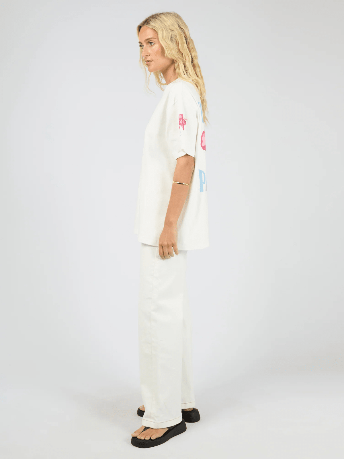 All About EveBonnie Relaxed Tee - Vintage White