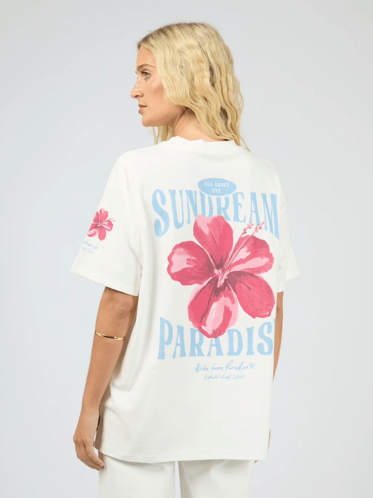 All About EveBonnie Relaxed Tee - Vintage White