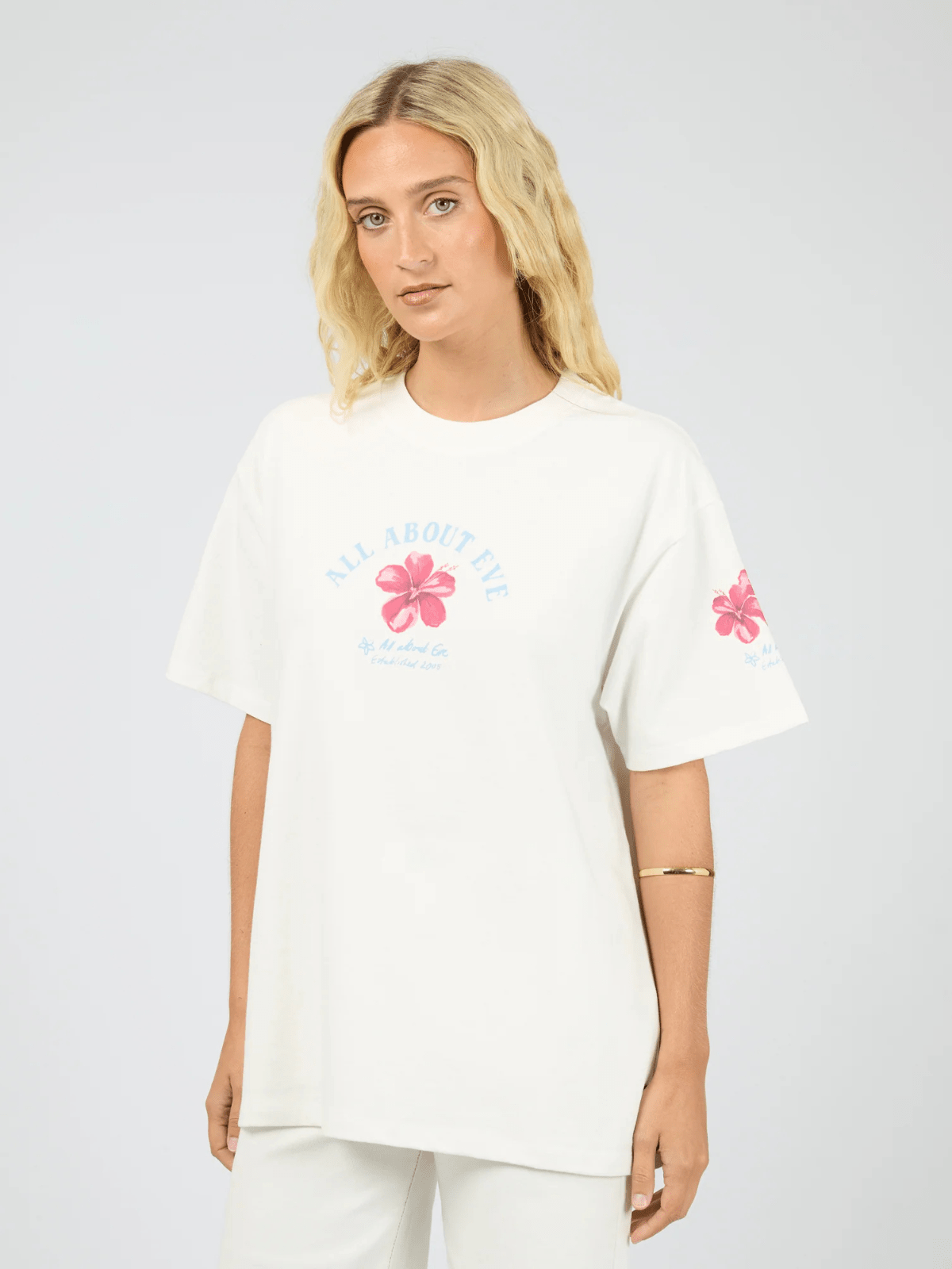 All About EveBonnie Relaxed Tee - Vintage White
