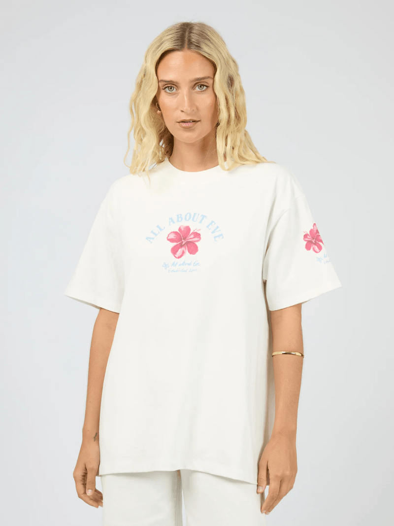 All About EveBonnie Relaxed Tee - Vintage White