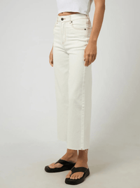 All About EveCharlie High Rise Wide Leg Jean - Vintage White