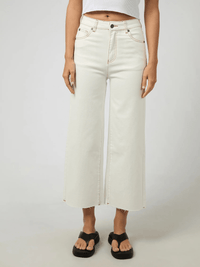 All About EveCharlie High Rise Wide Leg Jean - Vintage White