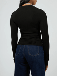 All About EveKylie Long Sleeve Top - Black