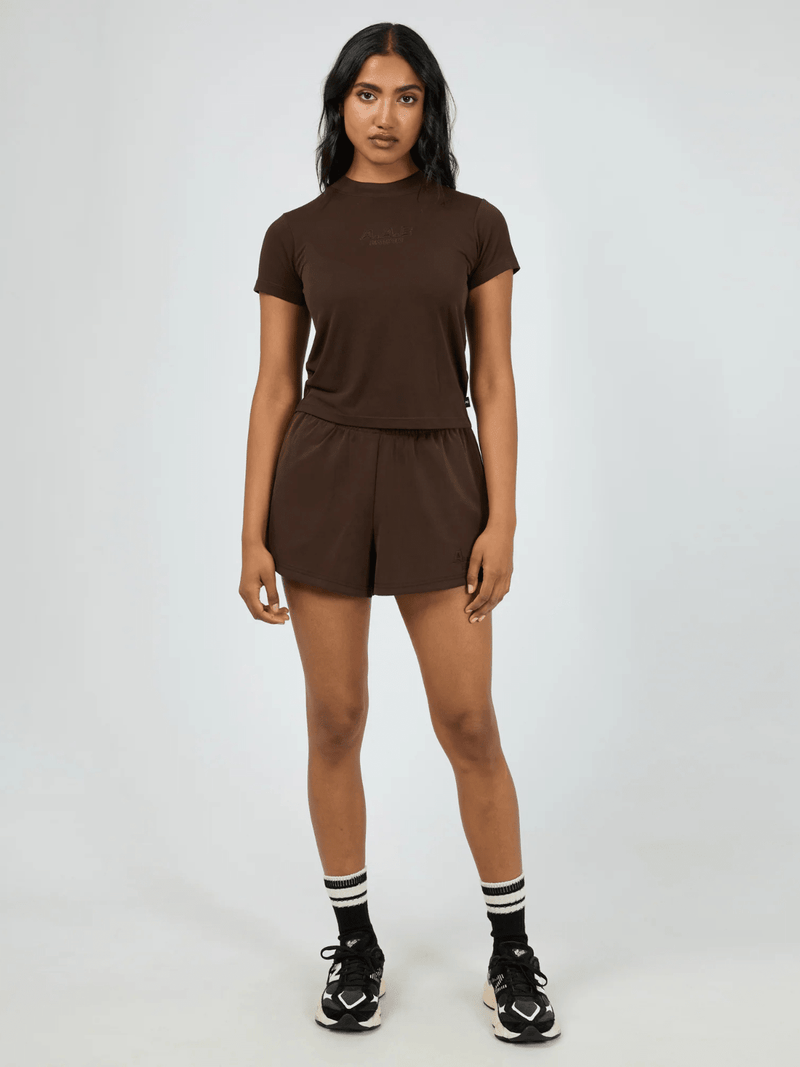 All About EveLuxe Active Tee - Brown