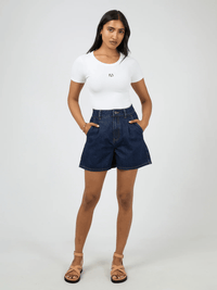 All About EveStevie Denim Short - Indigo