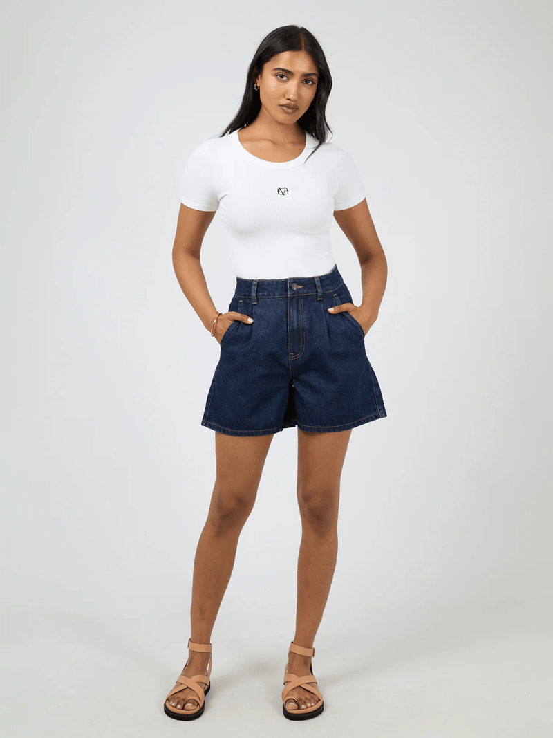 All About EveStevie Denim Short - Indigo