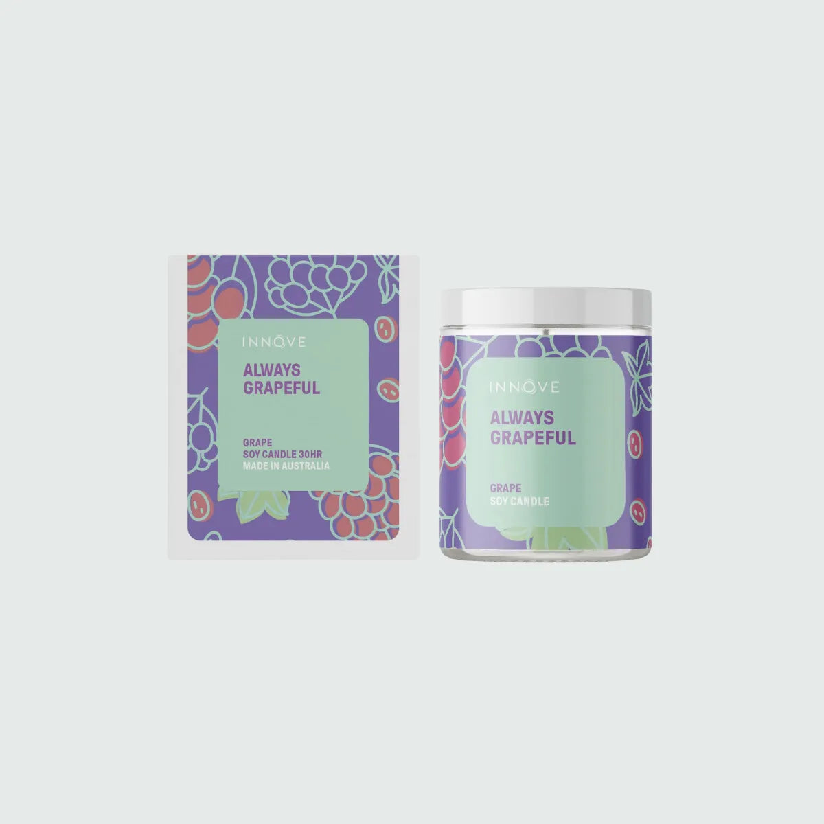 Always Grapeful Soy Candle - Innove - Image 2