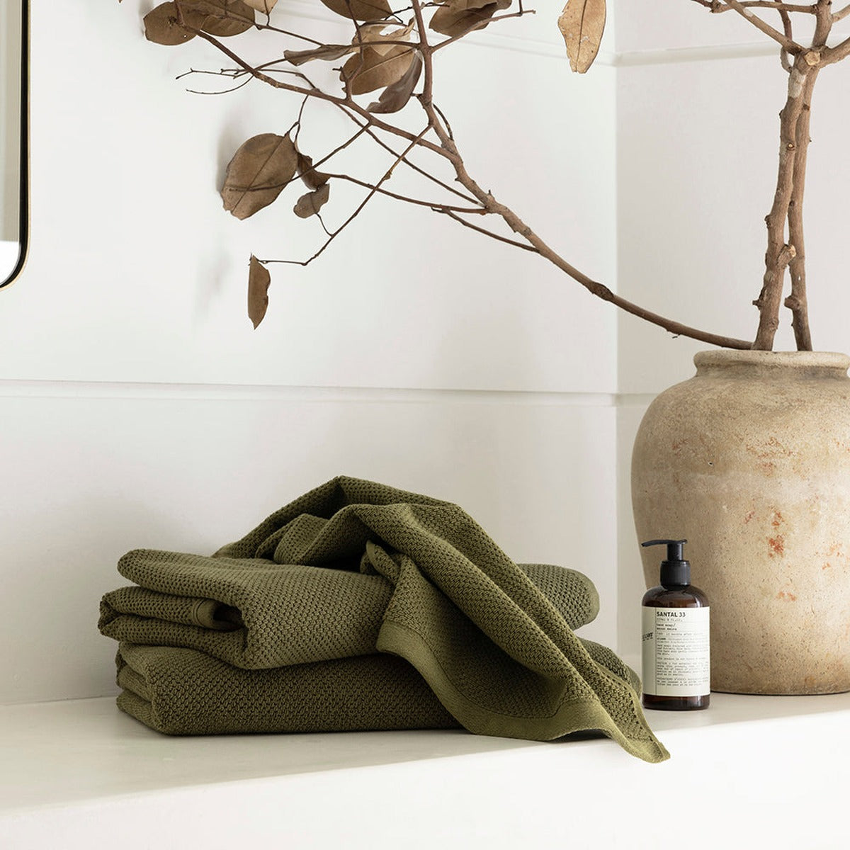 Angove Face Washer - Olive