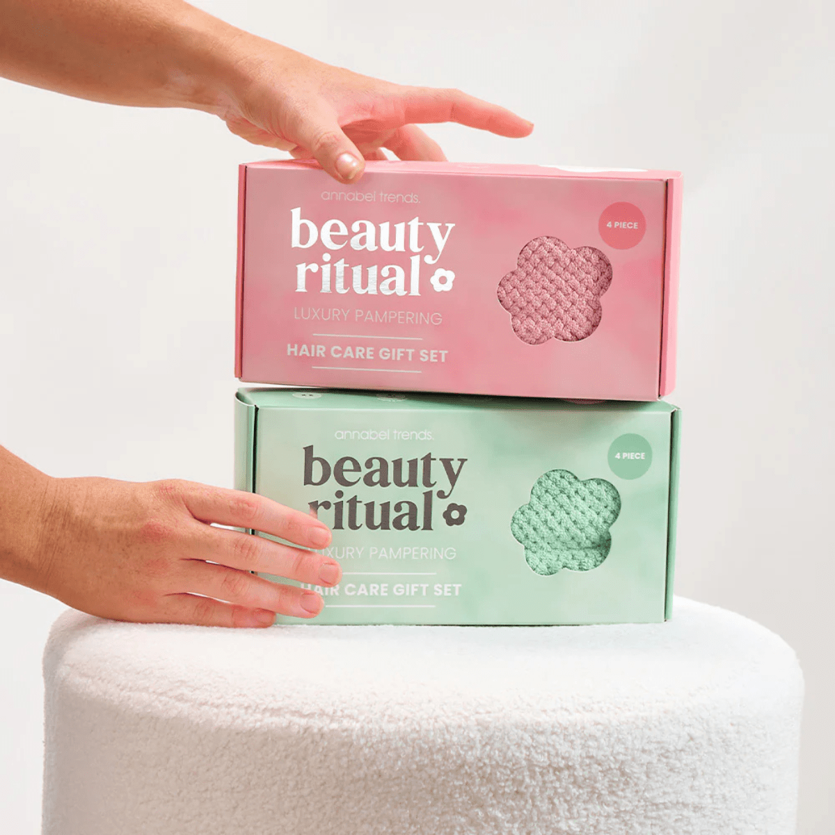 Annabel TrendsBeauty Ritual - Hair Care Gift Box - Dusty Pink