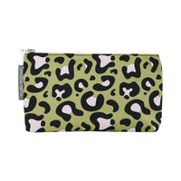 Annabel TrendsCosmetic Bag - Small - Ocelot Pink Khaki
