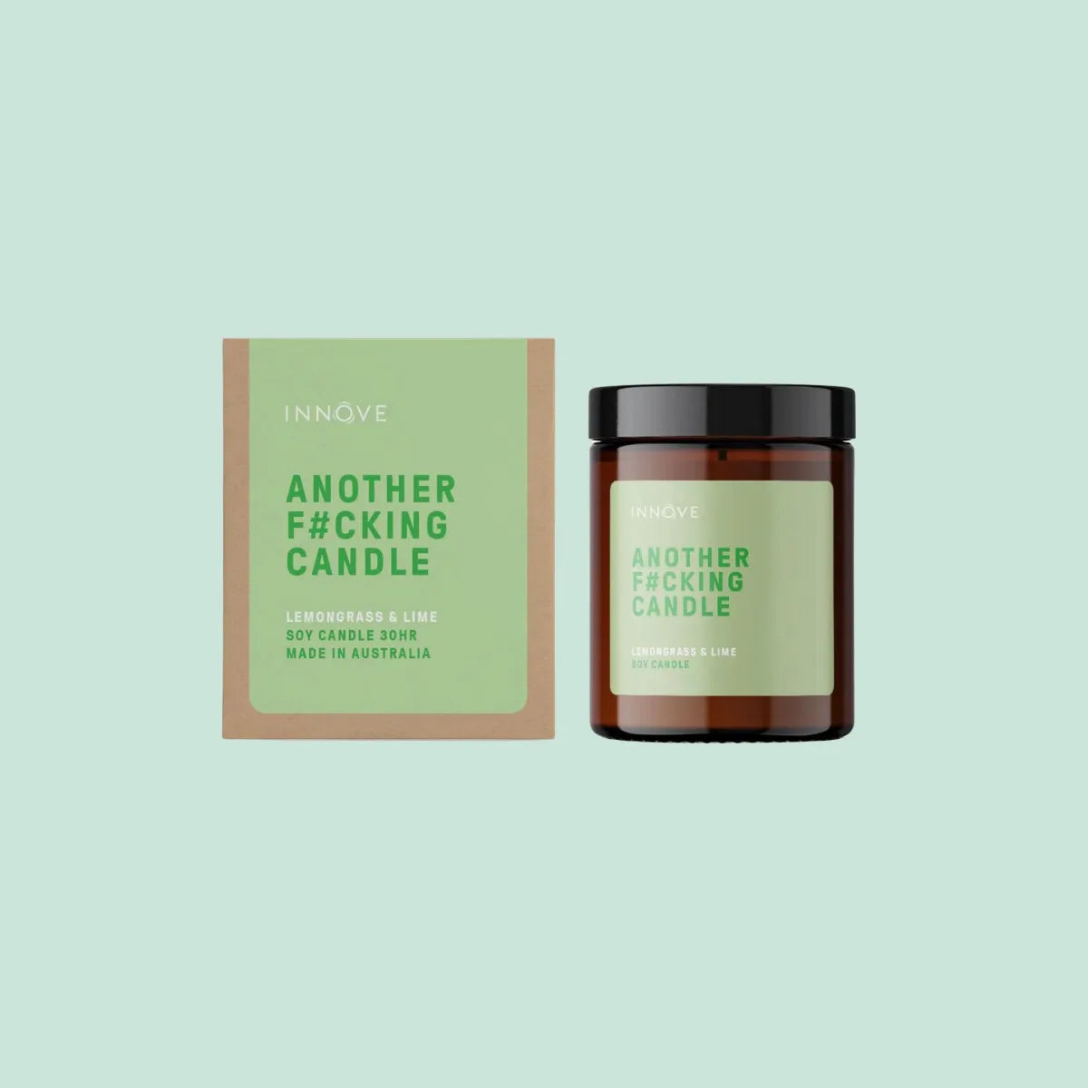 Another F#cking Candle - Lemongrass & Lime - Innove - Image 2