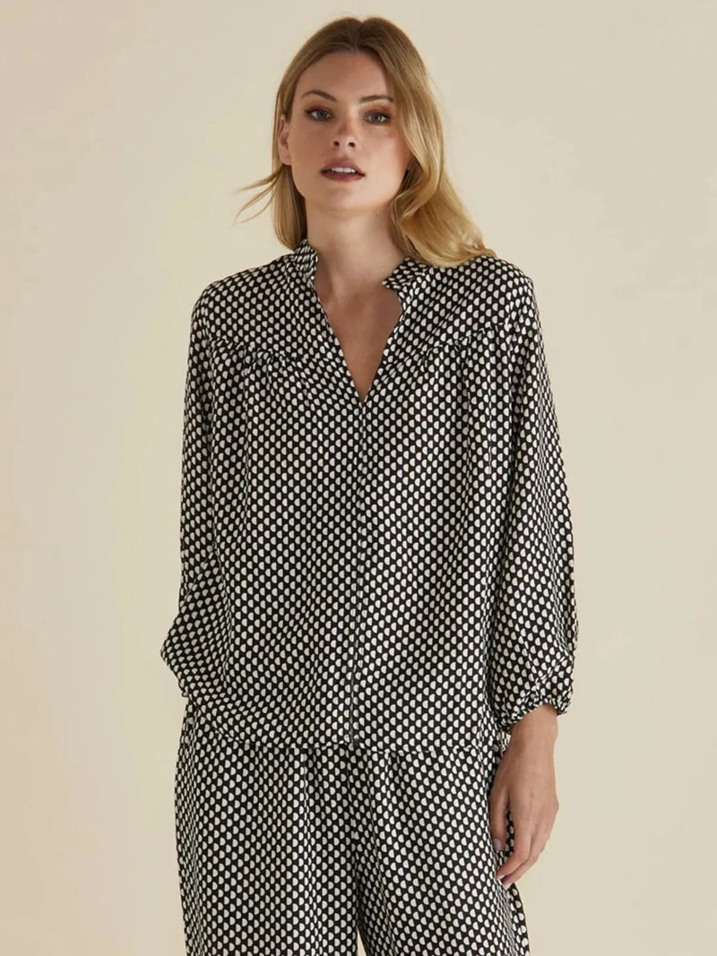 Apollo Blouse - Chocolate - Betty Basics - Image 1