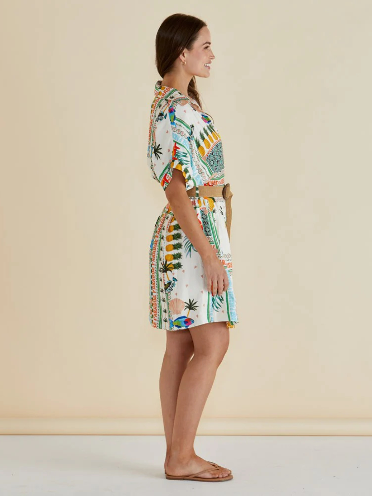 Archer Dress - Paradise Print - Betty Basics - Image 2