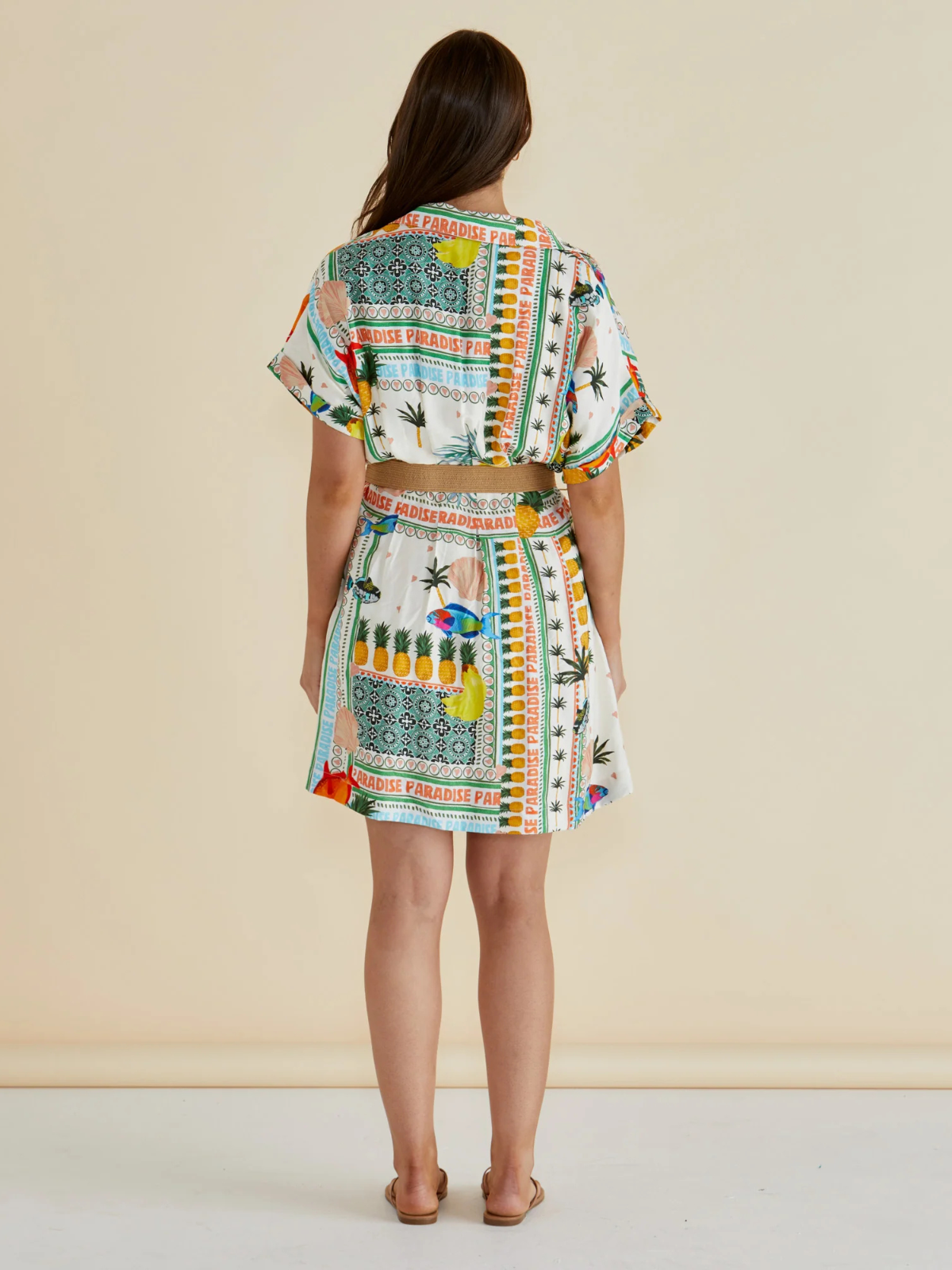 Archer Dress - Paradise Print - Betty Basics - Image 3