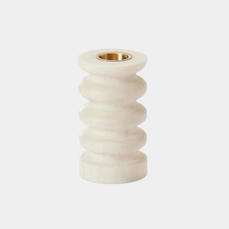 Aries Cream Candle Stick Small - Madras Link - Image 1