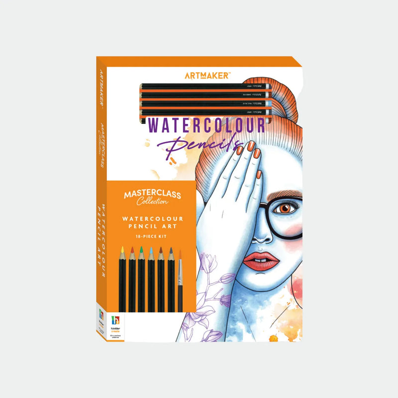 Art Maker Masterclass Collection: Watercolour Pencils - Hinkler - Image 1