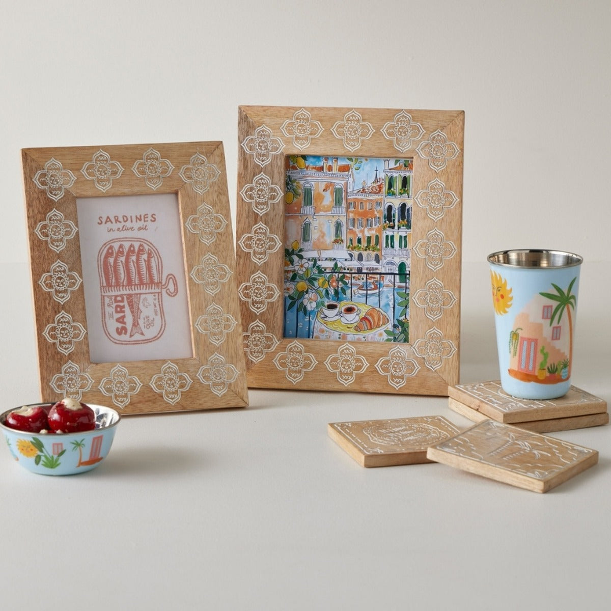 Azure Coast Set of 4 Coasters
