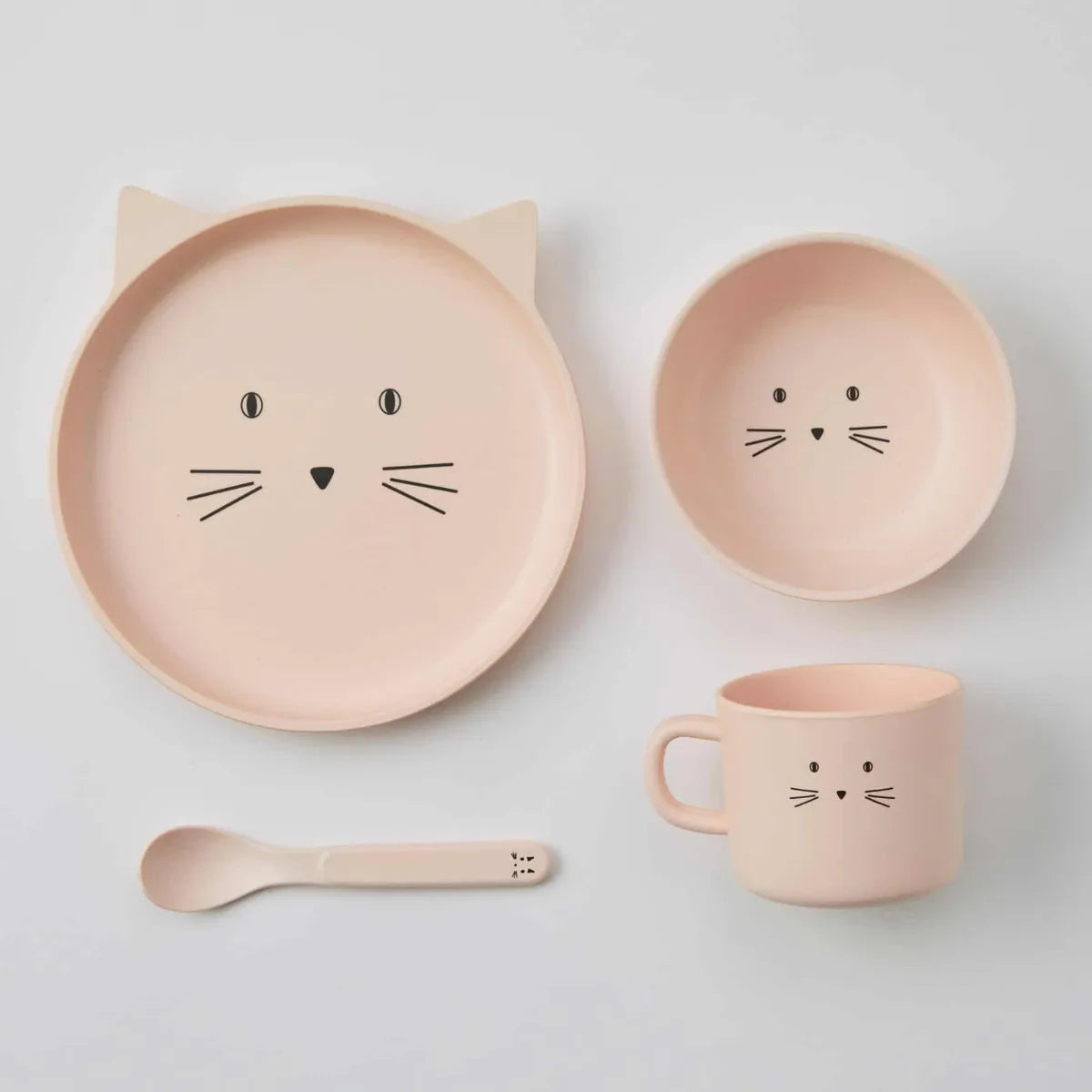 Bamboo Dinner Set - 4pcs - Jiggle & Giggle - Image 3