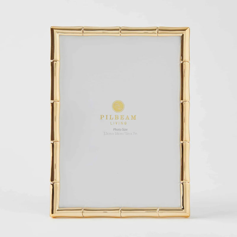 Bambury 5 x 7" Photo Frame - Gold - Pilbeam Living - Image 1