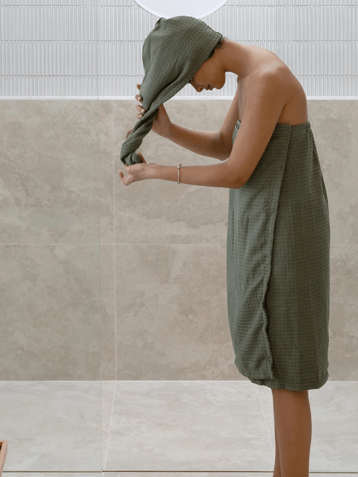 BamburyMatrix Hair Wrap - Moss