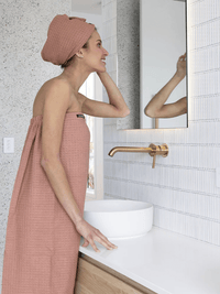 BamburyMatrix Hair Wrap - Woodrose
