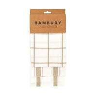 BamburyPreston Tea Towels - 3 Pack | Pebble