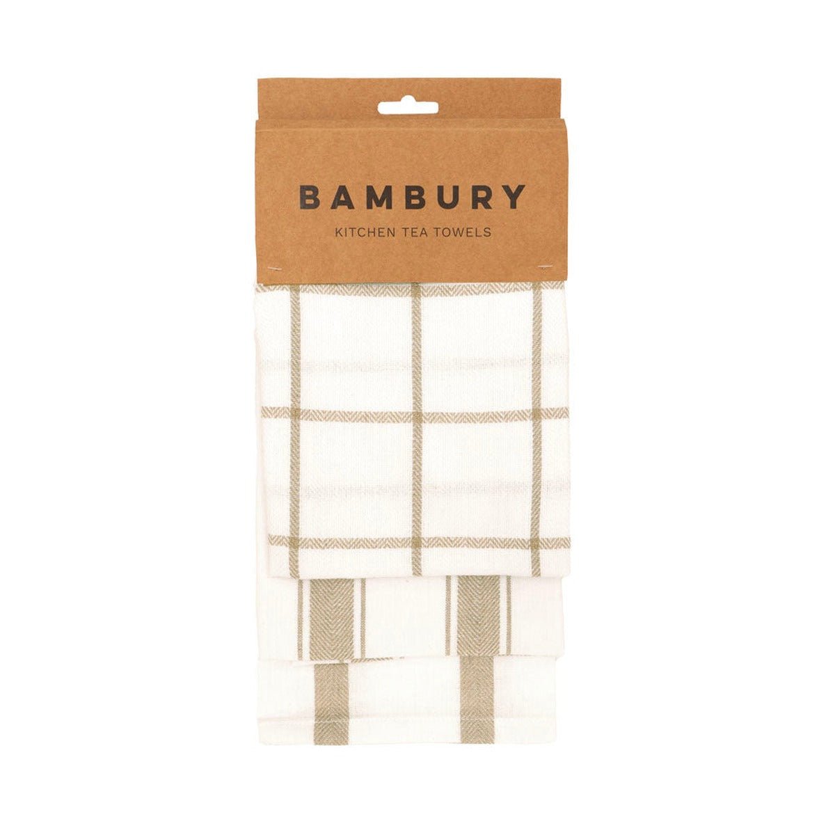 BamburyPreston Tea Towels - 3 Pack | Pebble