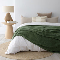 BamburyUltraplush Blanket - Moss | Single