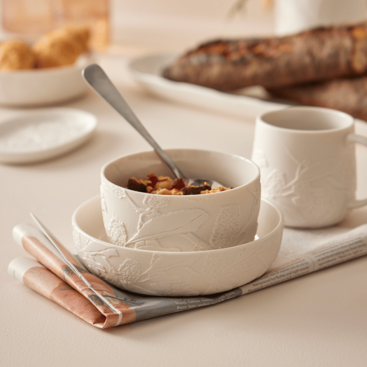 Banksia Shallow Bowl - Pilbeam Living - Image 3