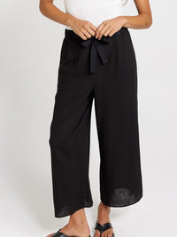 Betty Basics Bella Crop Pants, Black