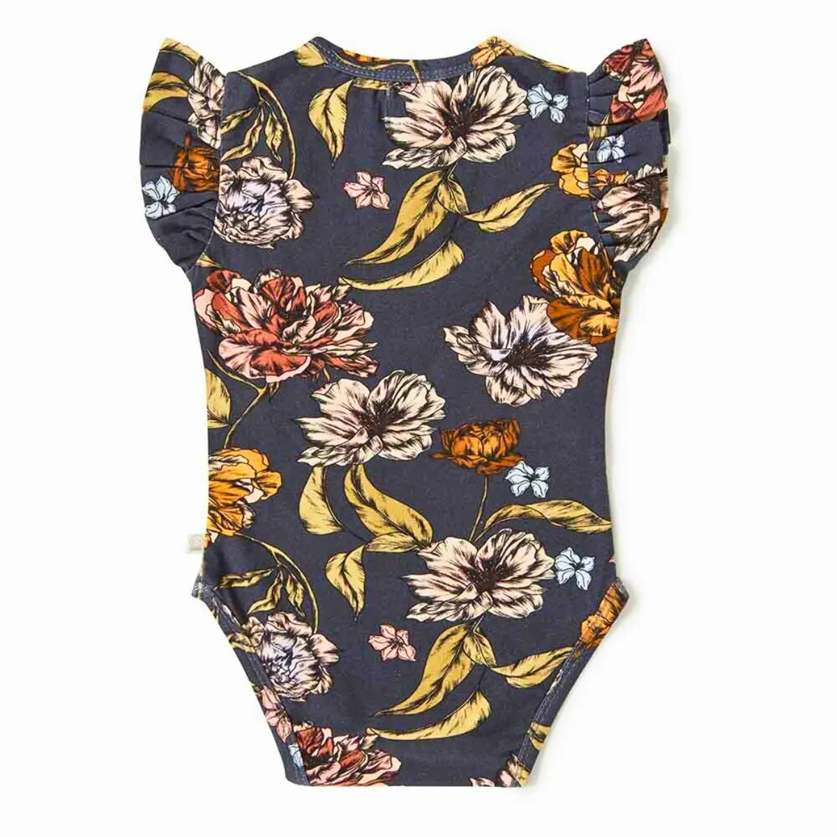 Belle Short Sleeve Organic Bodysuit - Snuggle Hunny - Image 2
