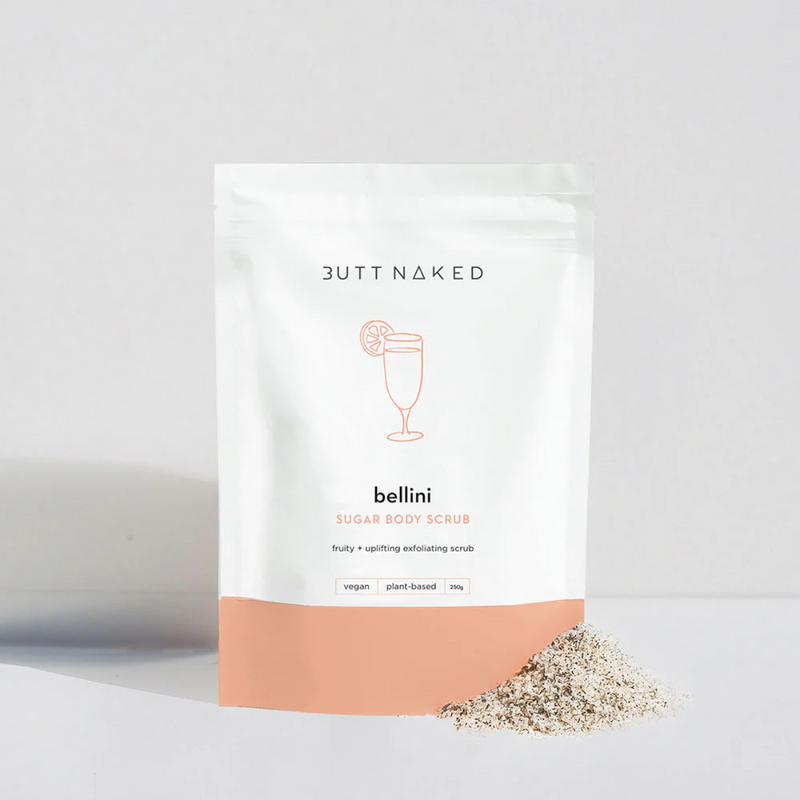 Bellini Body Scrub - Butt Naked Body - Image 1