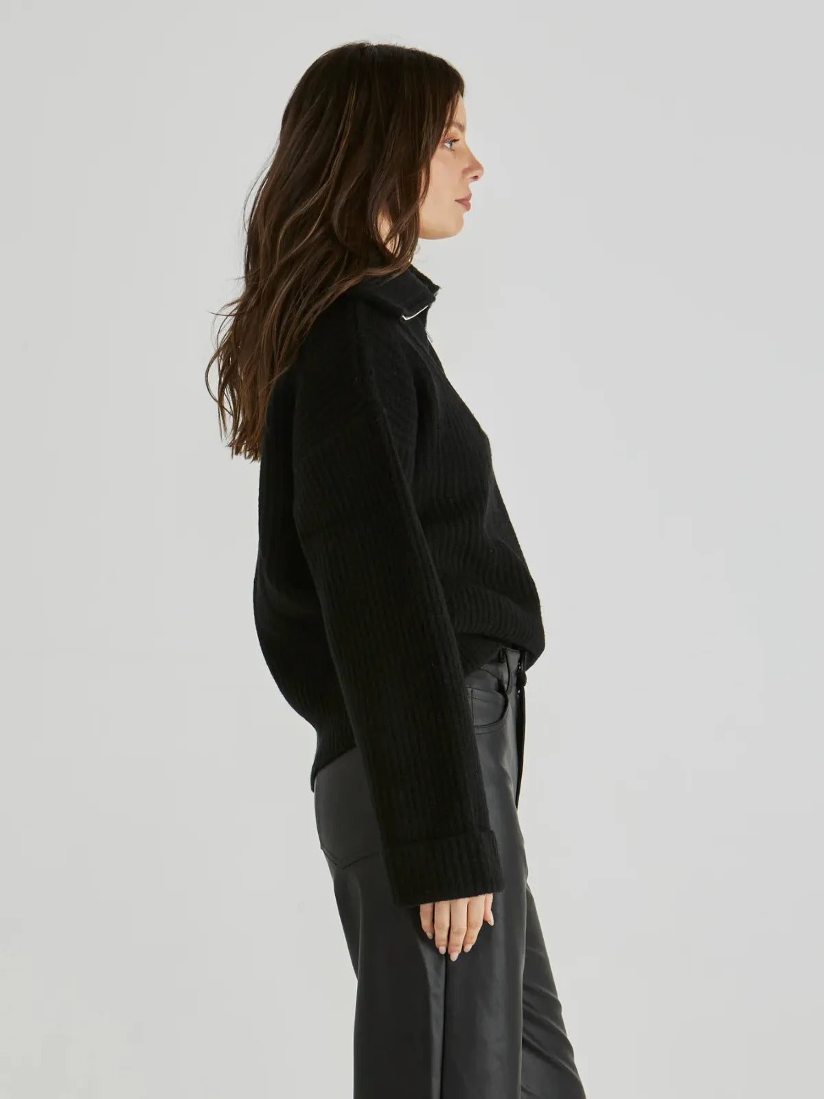 Bennett Knit - Black - Sass - Image 3