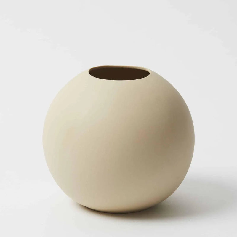 Bergen Vase - Almond - Pilbeam - Image 1