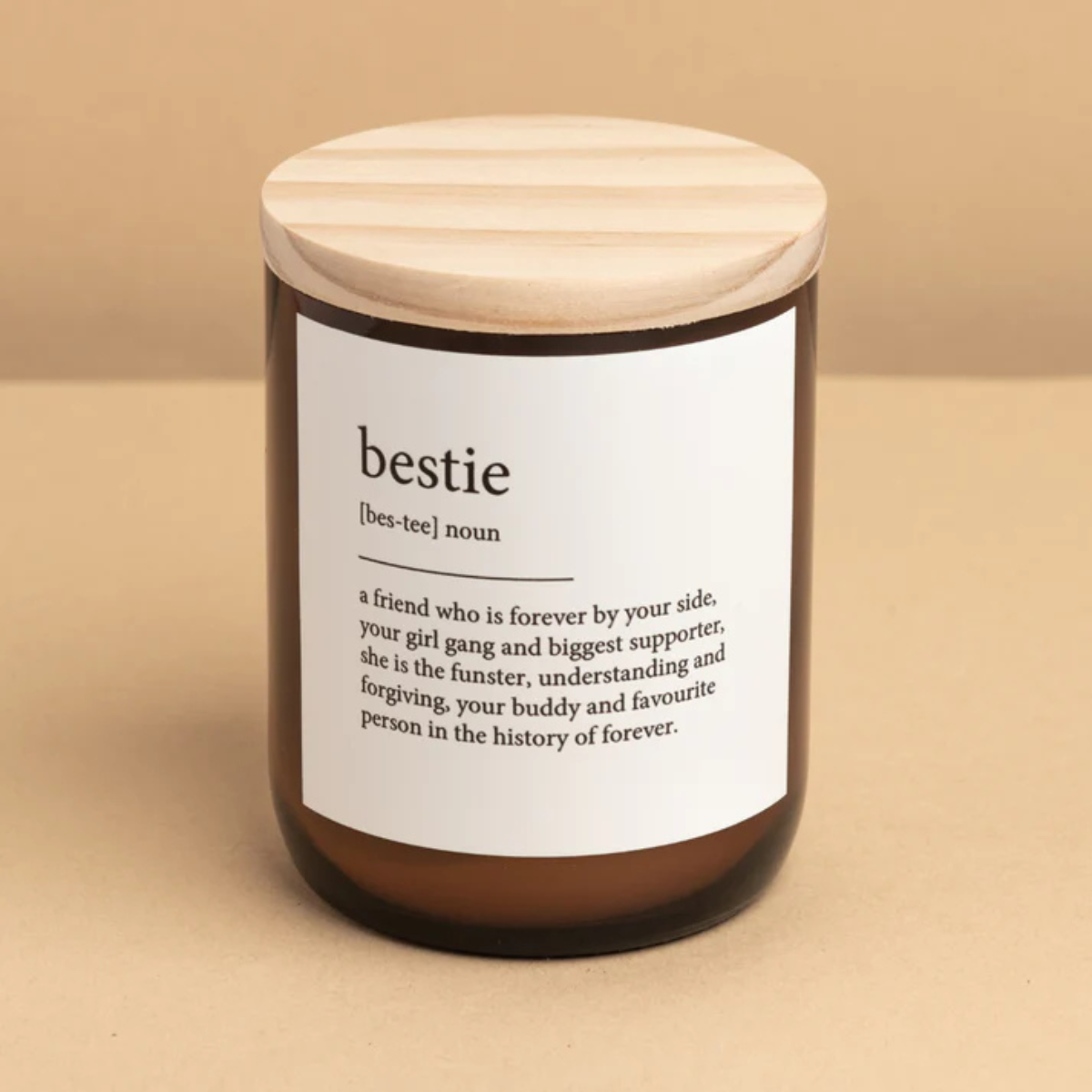 Bestie - Dictionary Candle - Commonfolk Collective - Image 1