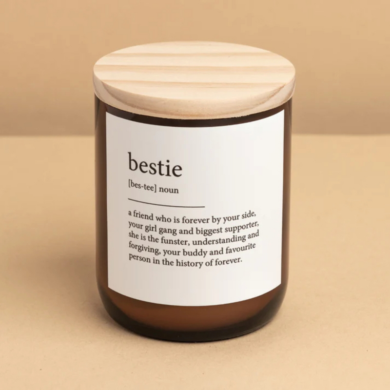 Bestie - Dictionary Candle - Commonfolk Collective - Image 1