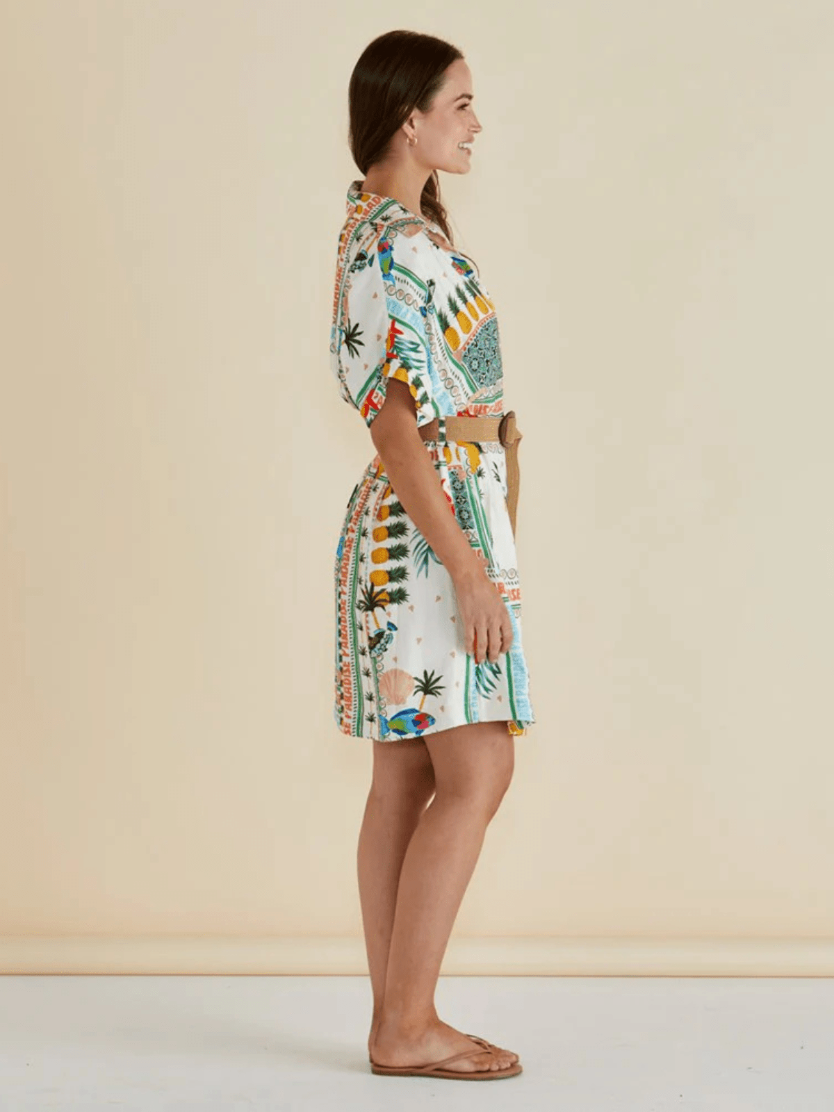 Betty BasicsArcher Dress - Paradise Print