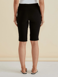 Betty BasicsBermuda Bengaline Short - Black