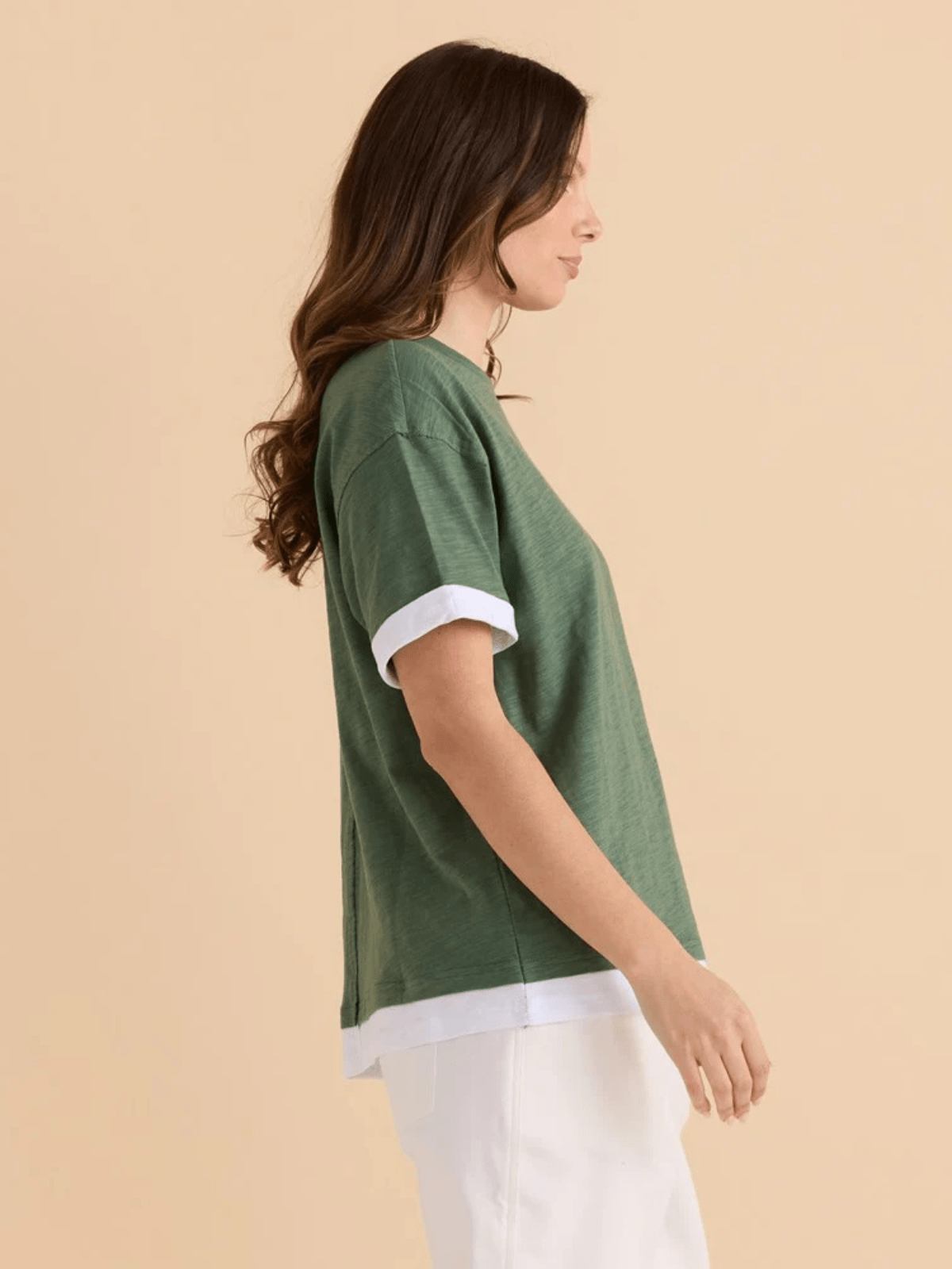Betty BasicsBoyfriend Tee - Green