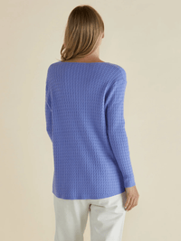 Betty BasicsCable Mini Jumper - Powder Blue