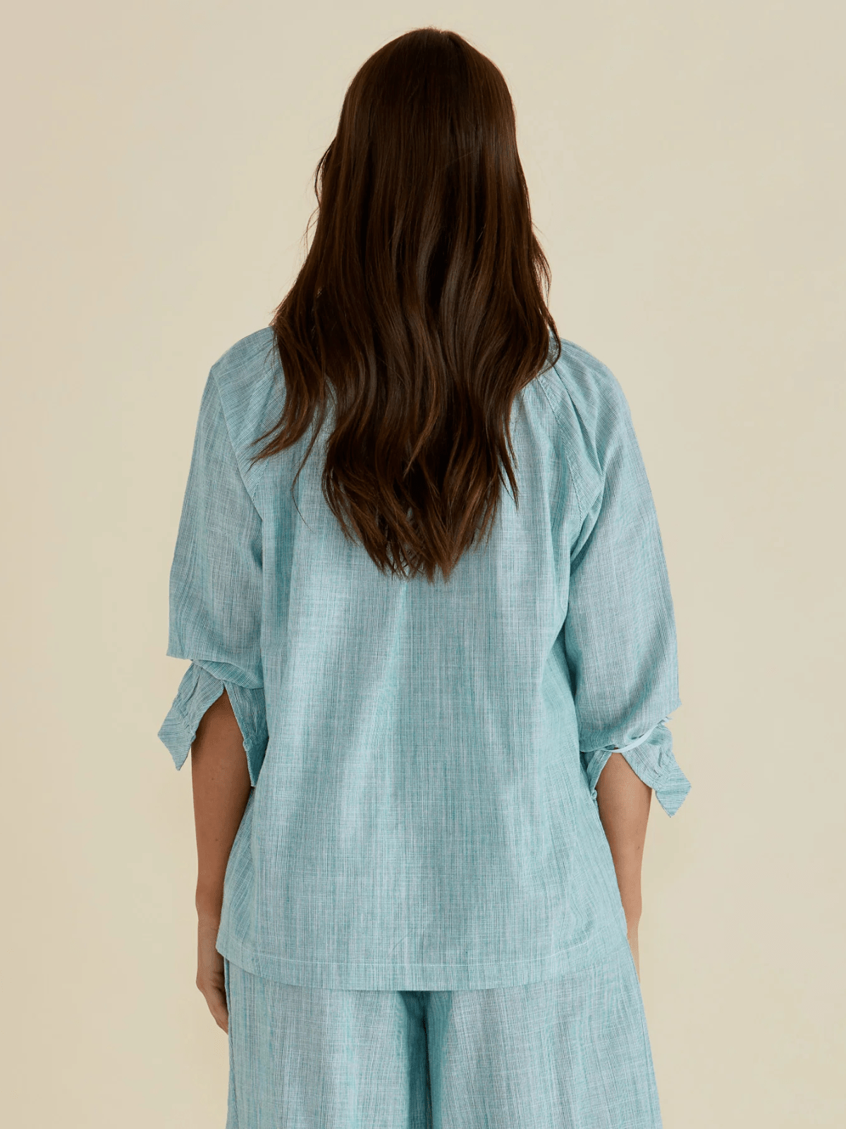 Betty BasicsCharli Blouse - Green Stripe