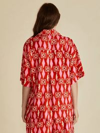 Betty BasicsCopacabana Shirt - Sardinia Geo Print