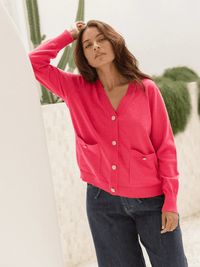 Betty BasicsLeon Knit Cardigan - Pink