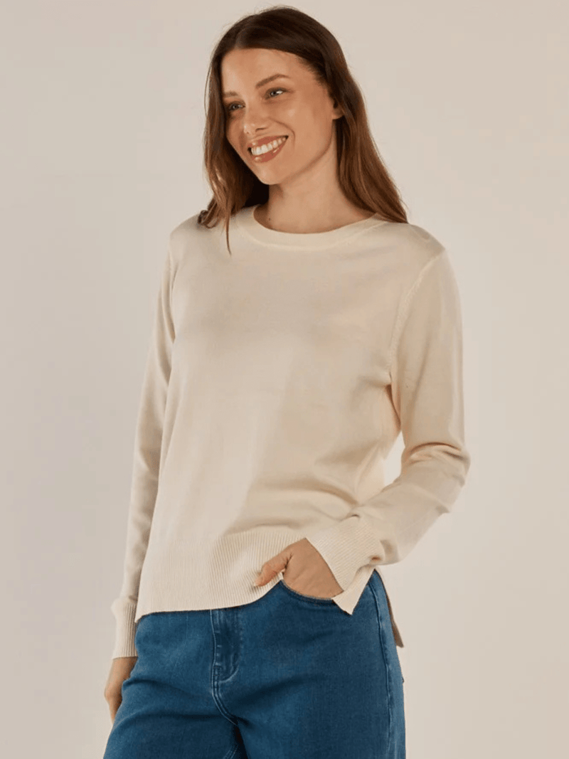 Betty BasicsLouis Sweater - Cream