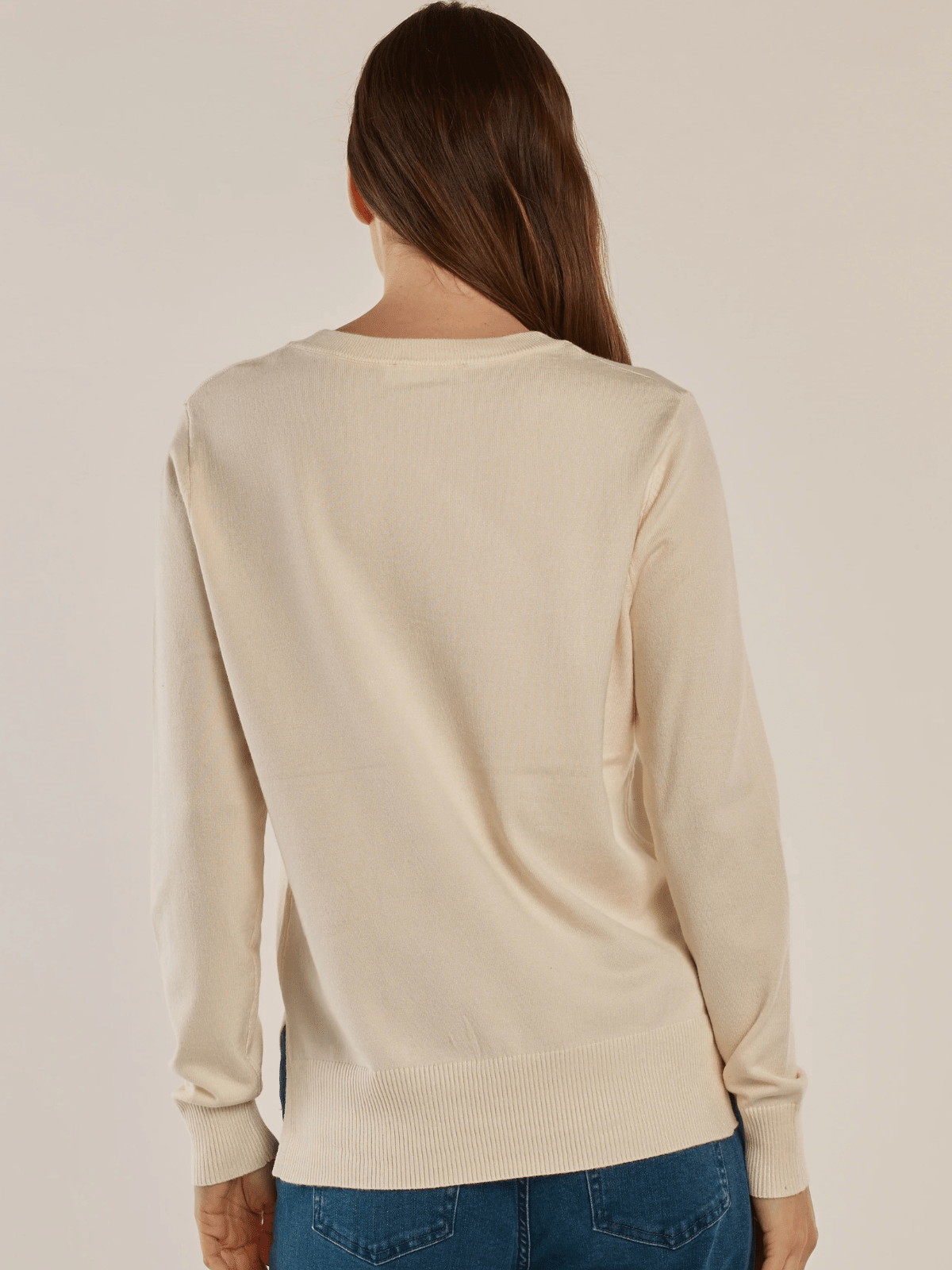 Betty BasicsLouis Sweater - Cream