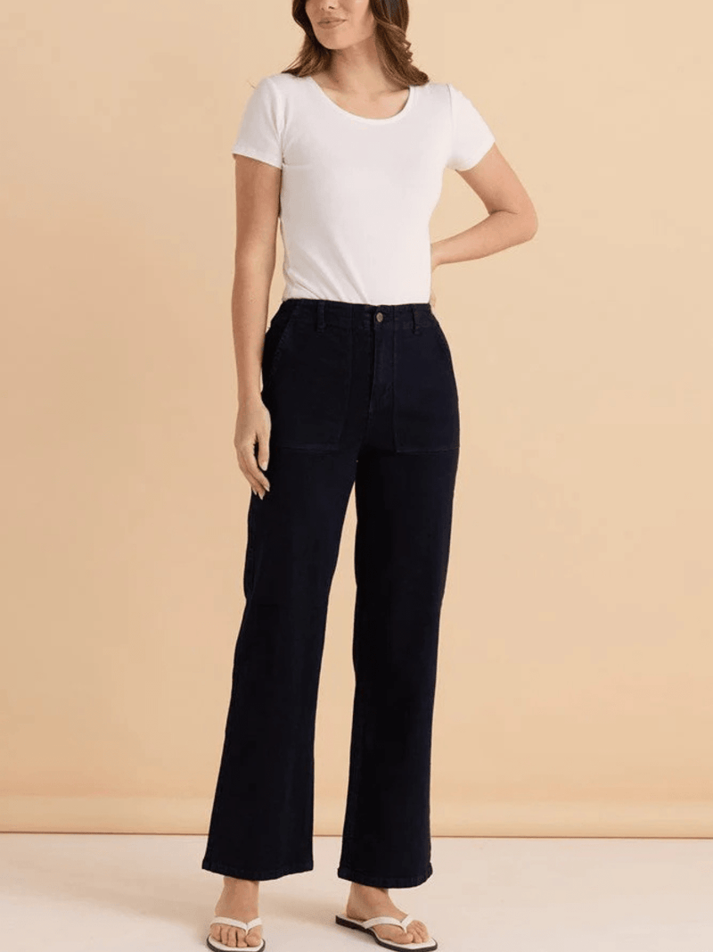 Betty BasicsRelax Worker Jean - Blue Smoke